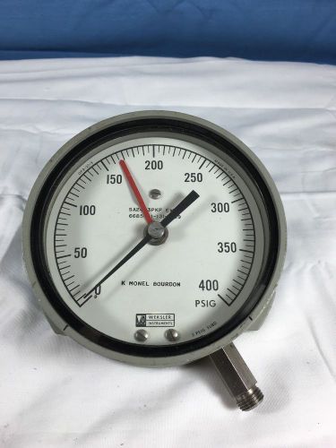 Weksler 4.5&#034; 0-400 Mil-Spec Gauge