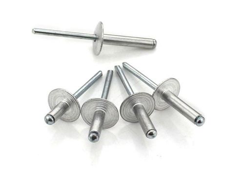 Hot 10Pcs  Aluminum Blind Rivets Pop Rivets Dome Head Open End M5 DIY