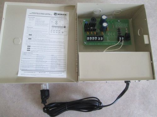 Wren MPS12D 6E145 CCTV 4 Output Camera Power Supply 12 VDC Free Ship 60 Day