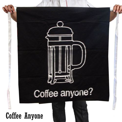 COFFEE ANYONE 100% COTTON Chef Kitchen BBQ Cafe Restaurant Butcher Waist APRON