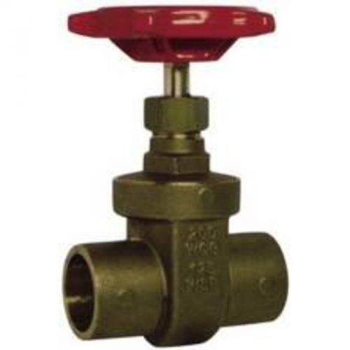 RWV Brass Gate Valve With Solder Ends  2&#034;  Lead Free Red-White Valve Gate Valves