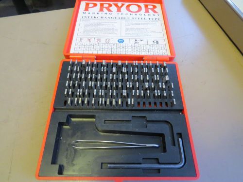 pryor steel stamp set