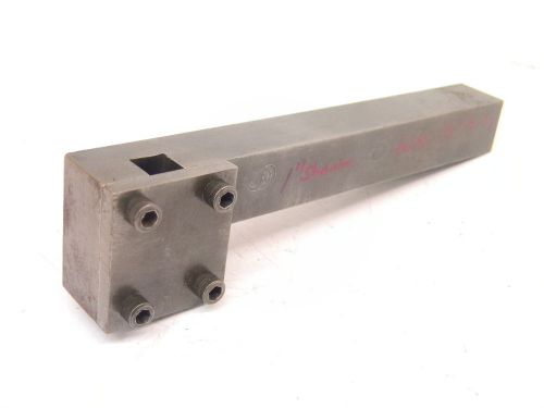 USED TURNING TOOL BIT HOLDER 1&#034; SHANK HOLDS 1/2&#034; BITS