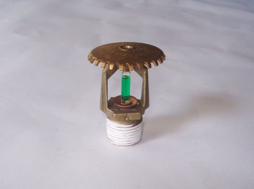 New Replacement Upright Fire Protection Sprinkler Head Green Bulb 200F 93C