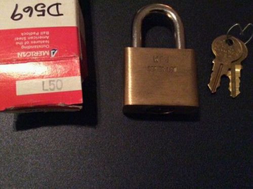 American lock number 50