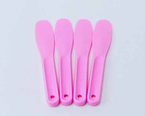 DENTAL LAB PLASTIC MIXING SPATULA FOR IMPRESSION MATERIAL ALGINATE 4PC SET-PINK