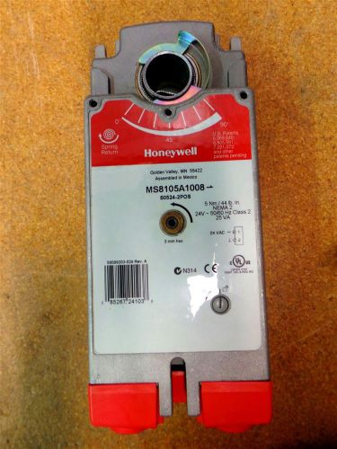 Honeywell 44lb Torque Spring Return Direct Coupled Actuator MS8105A1008