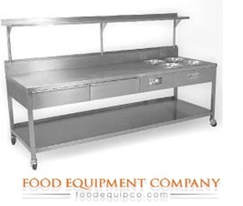 Avalon AFT-84-4-2 7&#039; DONUT/BAKERY FINISHING TABLES