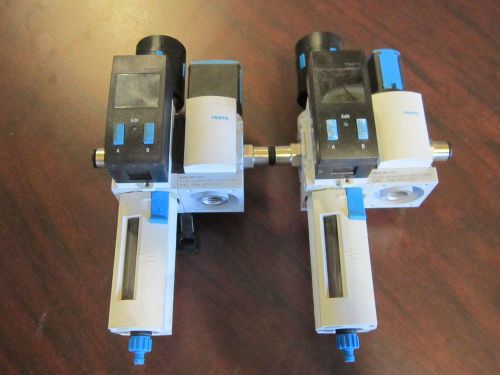 LOT OF 2 FESTO MS4N-EM1 REGULATORS DIGITAL DISPLAY