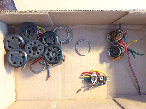 Hickok 600A FULL SET OF 10 TUBE SOCKETS - Tube Tester PARTS