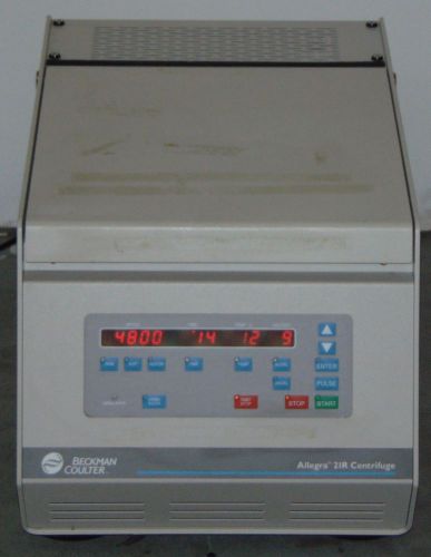 Beckman coulter allegra 21r refrigerated centrifuge with  s4180 rotor for sale