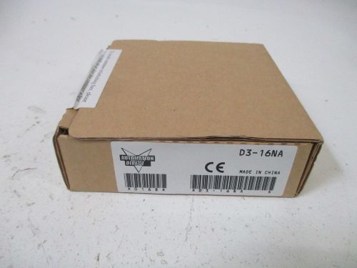 AUTOMATION DIRECT D3-16NA INPUT MODULE *FACTORY SEALED*