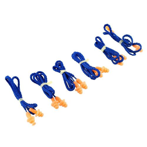 Soft 10Pcs Travel Sleep Noise 3M Silicone Earplugs Reducer Disposable Hearing