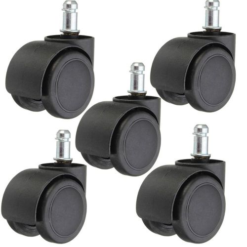 5pcs 50mm heavy duty swivel castor wheels trolley furniture caster rubber for sale