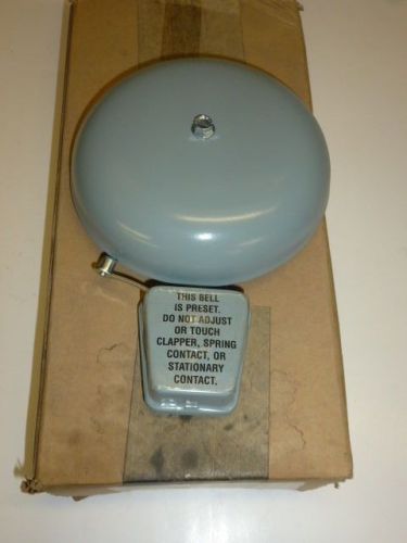 NOS! LEE ELECTRIC INC. 6&#034; HEAVY DUTY BELL SIGNAL, 16 VAC, #306