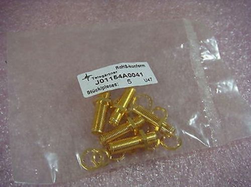 Telegartner J01154A0041 SMA bulkhead adaptor, f-f, gold 5pcs New