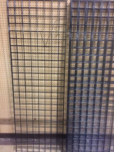 2&#039; X 6&#039; Gridwall Panels - 2 Pcs Box - Grid Wall Display - Black