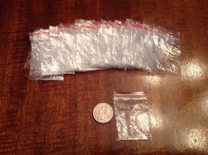 small ziplock bags Lot Of 100