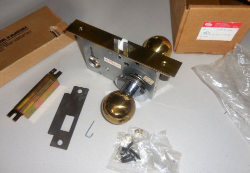 1 3/4&#034; com. corbin russwin mortise lockset ml2010 for closet or passage - lt hd for sale