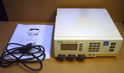 Bio-Rad PowerPac 1000 Programmable Electrophoresis Power Supply + 3 Adapters