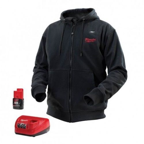 Milwaukee 2381-2xl  m12™ black heated hoodie kit clearance jackets for sale