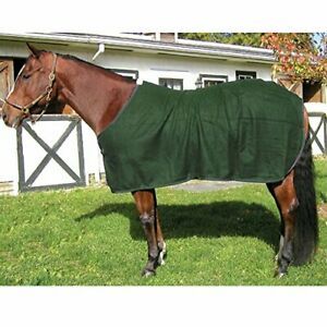 High Spirit Wool Day Cooler Sheet Small Hunter Green