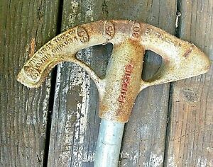 VINTAGE RIDGID B-1677 1/2&#034; EMT STEEL BENDER HEAD and handle - MADE IN USA