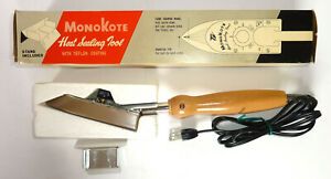 Vintage Monokote Heat Sealing Tool With Teflon Coating MS-2 NOS Japan GL