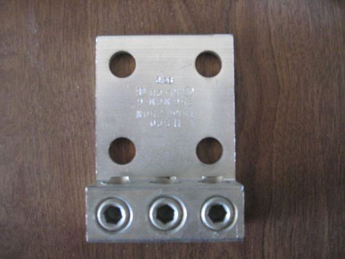 Set of three ilsco three wire terminal connector cu or al  t4 a2-250n 600 volts for sale