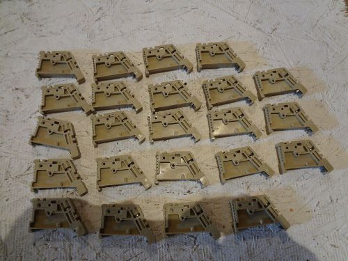 Lot of (23) weidmuller type ew end anchor terminal block ew-35 for sale