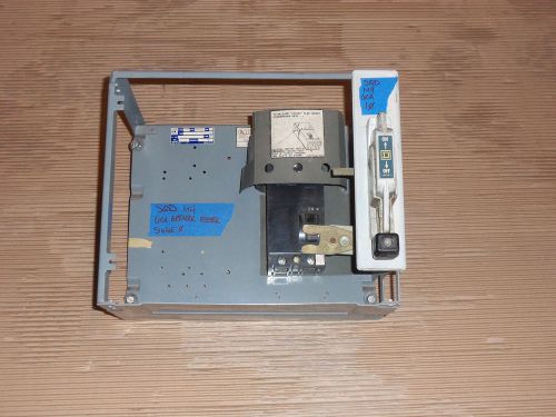 Square d model 4 60 amp circuit breaker feeder mcc mccb bucket no door single ph for sale