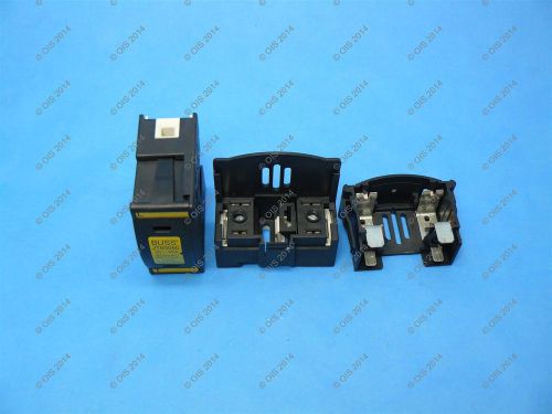 Bussmann jt60060 fuse holder lot of 2 lnc for sale