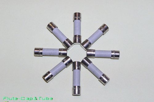 8pcs bussmann time delay s-505 4a / 250v 5*20mm ceramic tube fuses for sale