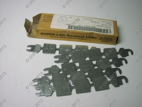 BUSSMANN LKS70 SUPERLAG RENEWABLE FUSE LINK 70 AMP 600VAC QTY 5 NIB