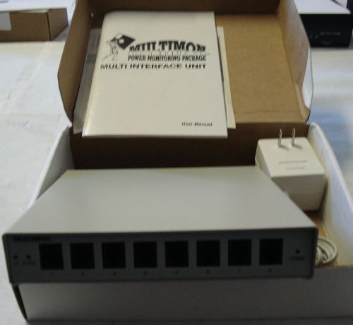 SEC SYSTEMS ENHANCEMENT CORP. SN:012078 MULTIMON 8-PORT W/RJ 12VDC