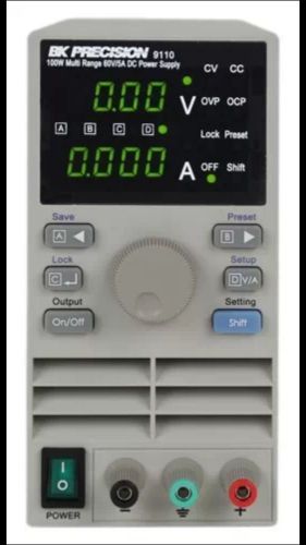 Bk 9110 dc power supply 100w multi range 60v/5a for sale