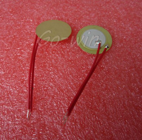 10PCS 20mm Piezo Elements Sounder Sensor Trigger Drum Disc