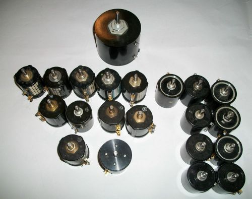 Lot of 21 BECKMAN PRECISION  POTENTIOMETER HELIPOT USED