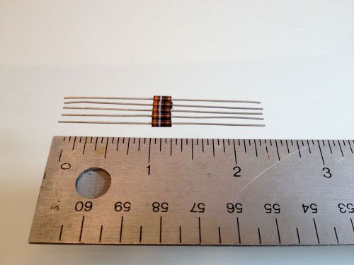 39 ohm 1/4 watt 5% Allen &amp; Bradley Resistor (5 pack)