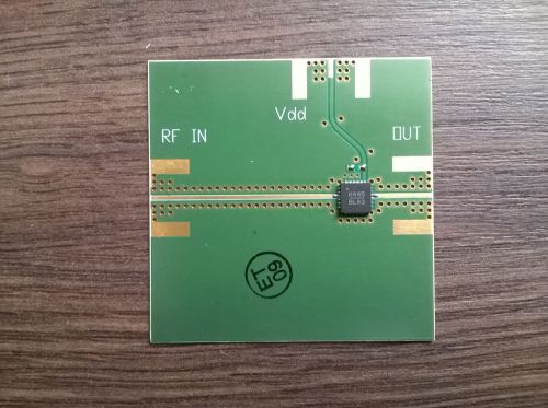 HITTITE HMC445LP4 evaluation board - x16 Active Multiplier SMT, 9.9 to 11.2 GHz