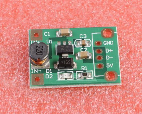 DC-DC Converter Step Up Module 1-5V to 5V 500mA Power Module