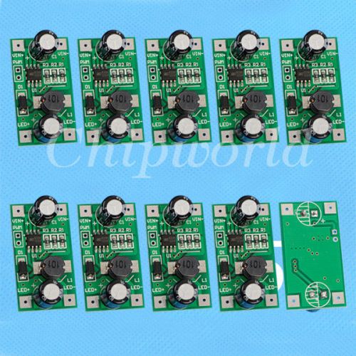 10pcs 1W LED Driver 350mA PWM Light Dimmer DC-DC Step Down Module