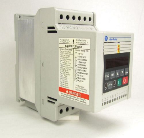 Allen bradley, smart speed control, 160-ba06nsf1, 3.0 hp, very good condition for sale