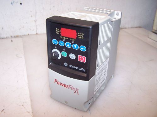 ALLEN BRADLEY 22A-D4P0N104 POWERFLEX 4 2.0 HP AC DRIVE 380/480 VAC 5.7 AMP