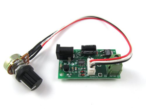 CCMMINI 6-12-24V DC Motor Speed Control PWM Controller Reversing switch plug 3A