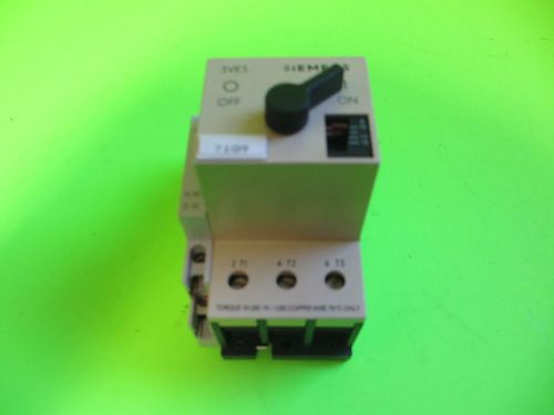 Siemens 3VE3000-2MA00 16A 600V Starter w/ 3VE9301-1AA00 Aux. (Lot of 2)