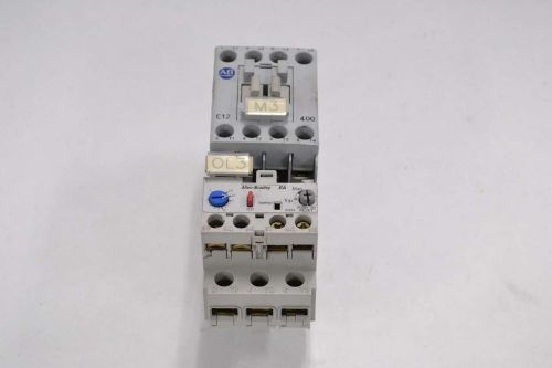 Allen bradley 100-c12d400 overload relay a 193-ea1db  amp motor starter b335309 for sale