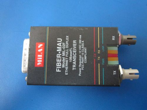 DIGI Milan MIL-02F Full Duplex Transceiver 10BaseFL