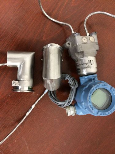 Rosemount 300S1AAM5 w/ 3051S2CD2A2B12A1AB4M5 Pressure Transmitter w/ 2&#034; Sensors