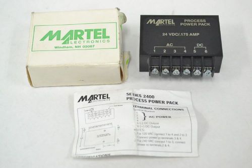 New martel ml428271 process pack module power supply 24v-dc 0.175a amp b333388 for sale